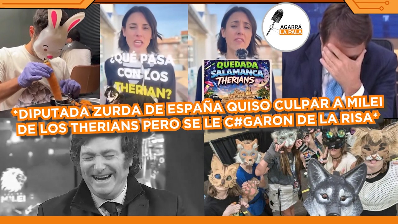 DIPUTADA ZURDA QUISO CULPAR A MILEI POR LOS THERIANS EN LA REFORMA LABORAL Y SE LE C*GAN DE LA RISA