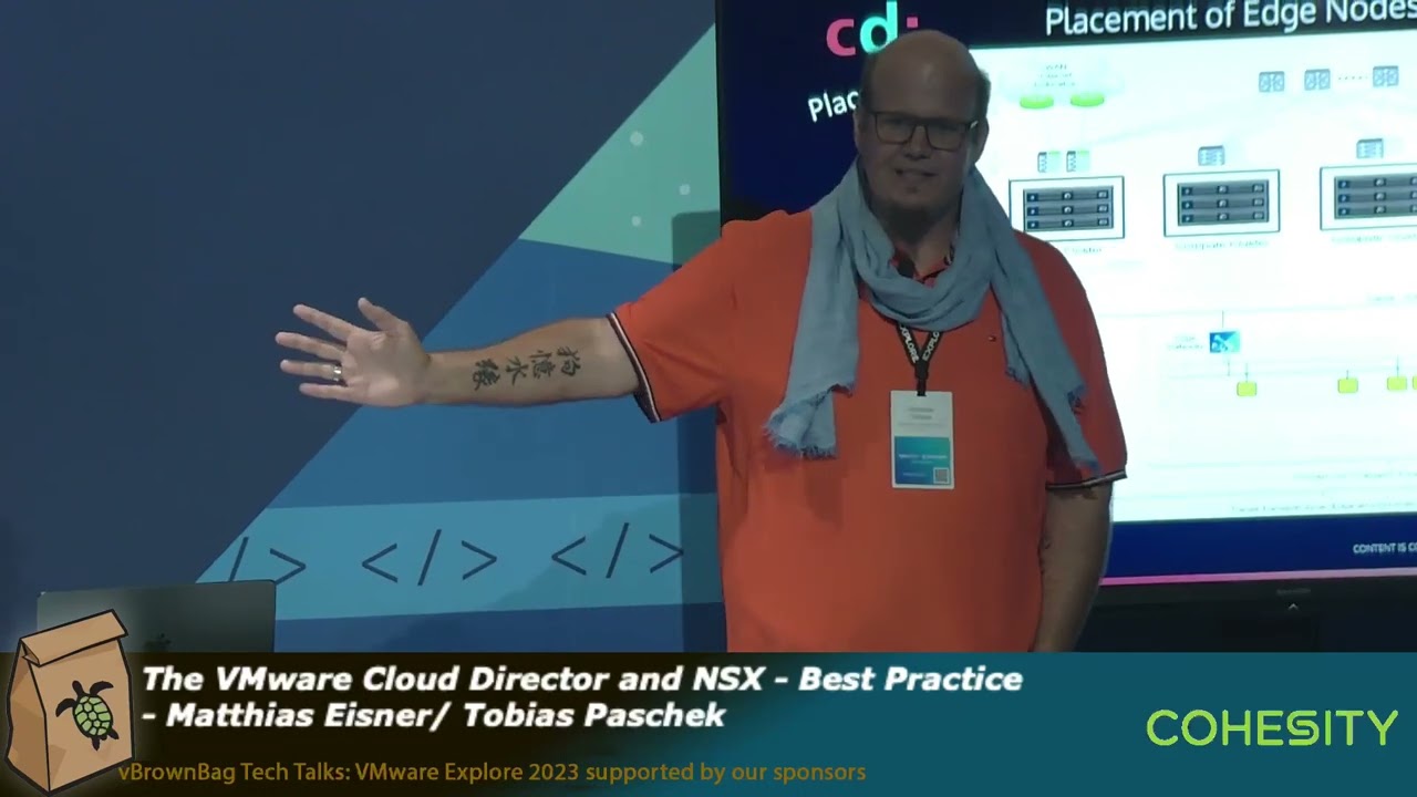 Директор VMware Cloud и NSX: передовой опыт — Маттиас Эйснер, Тобиас Пашек