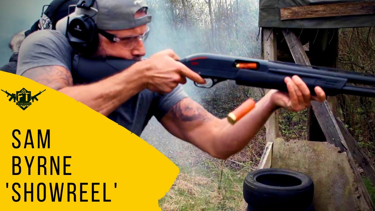 Sam Byrne Showreel on the Handgun & Tactical Rifle Training for Film & TV ECSPC Course | FT4FT