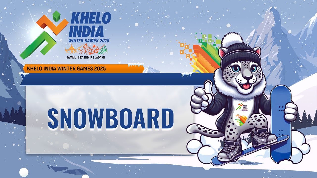 LIVE - Snowboarding & Alpine Skiing - Khelo India Winter Games 2025 Gulmarg, Jammu & Kashmir