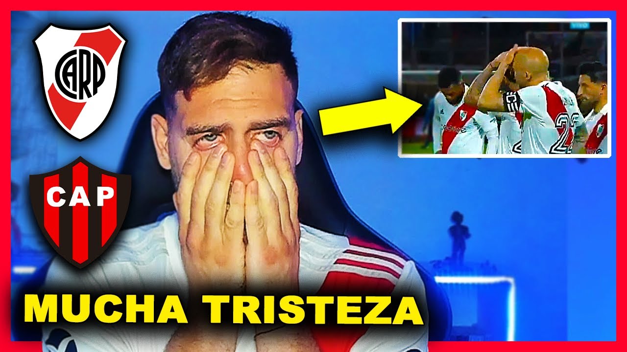 ESTOY ROTO 💔😭 RIVER 2 vs PATRONATO 2 (3-4) 🤬 Reacción MARK MIRANDA | Copa Argentina 2022