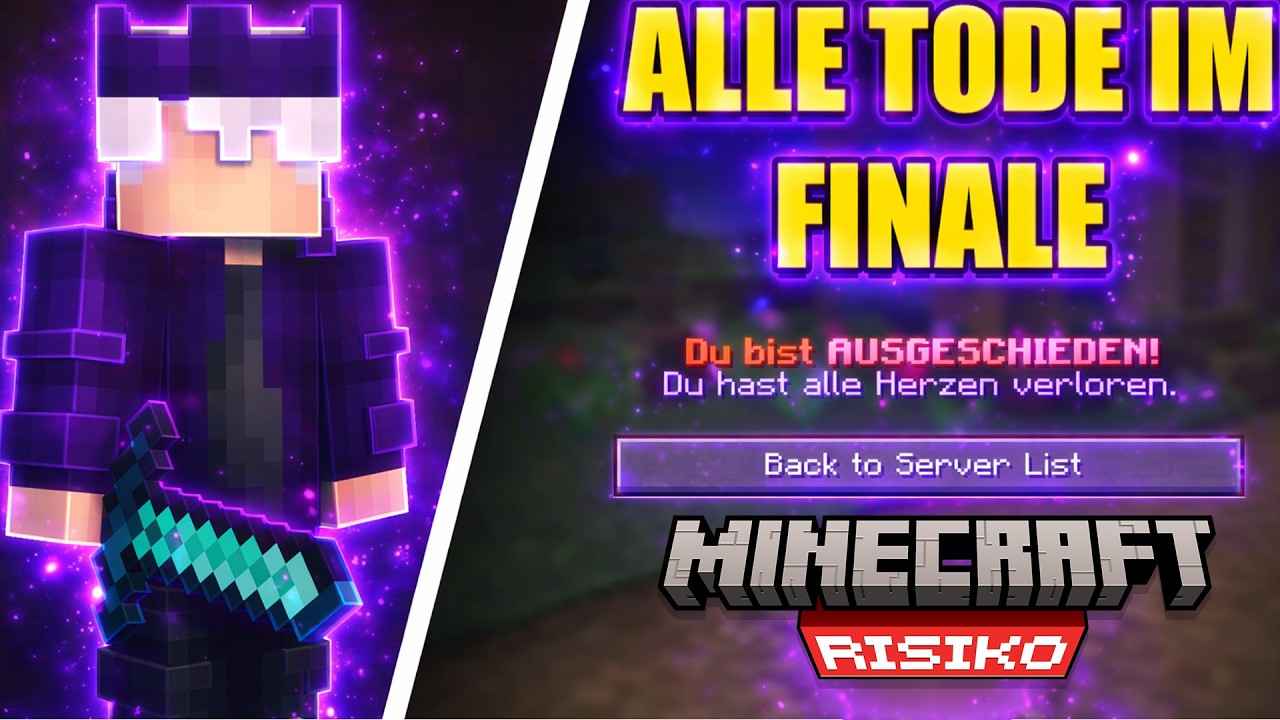 ALLE TODE im FINALE von MINECRAFT RISIKO (+ Reaktionen)