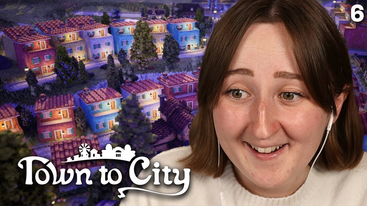 Building a new downtown! | Town to City #6 (Streamed 11/9/25)