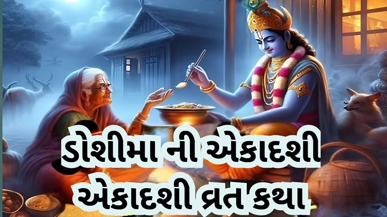 બે ડોશીમાની એકાદશી ની ખુબ સુંદર કથા એકને મળ્યા ભગવાન એકને મળી પિશાચ યોની ll Ekadashi Katha