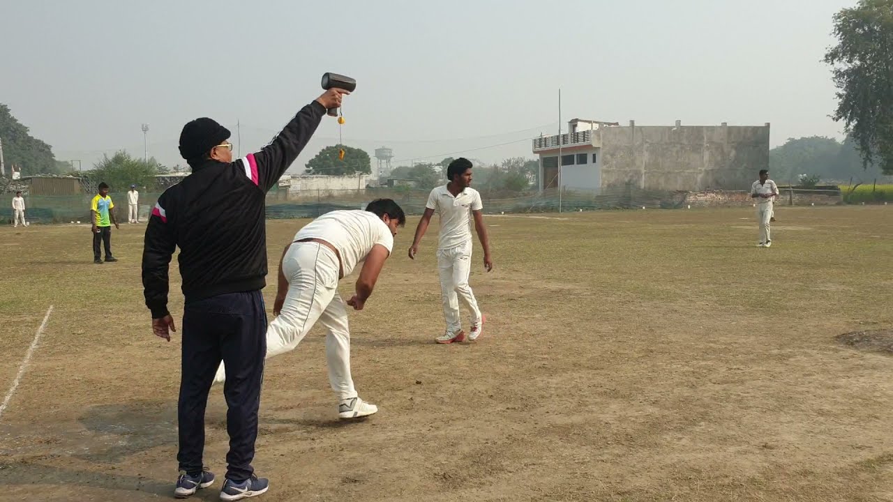 Fast bowling speed test by Kk sir In smr cricket academy lucknow | cricket academy lucknow