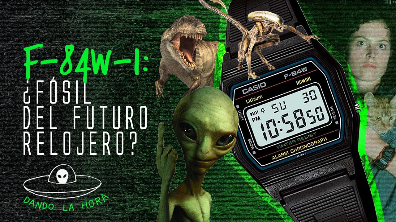 &iquest;Un F&oacute;sil O Un Reloj Del Futuro? 🤔 El Casio F-84W-1