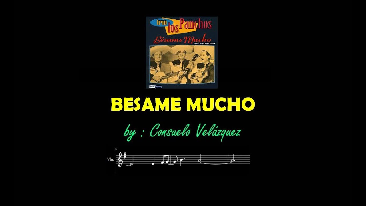 BESAME MUCHO by Consuelo Velasquez | Rondalla Arrangement by Eben