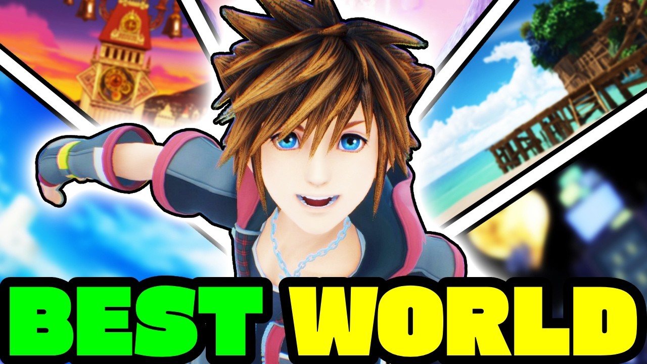 Лучший мир во всех играх Kingdom Hearts!