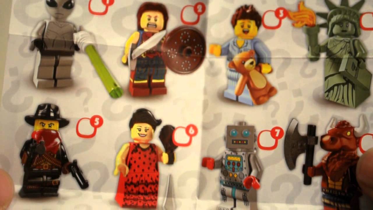 Lego MiniFigures series 6 / Gogo's Crazy Bones Series 1 OPENING