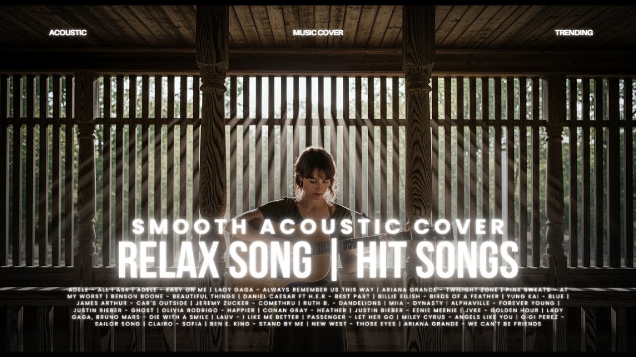 Chill Acoustic Covers 2026 🌧️| Best Rainy Day Mix | Billie Eilish, JVKE