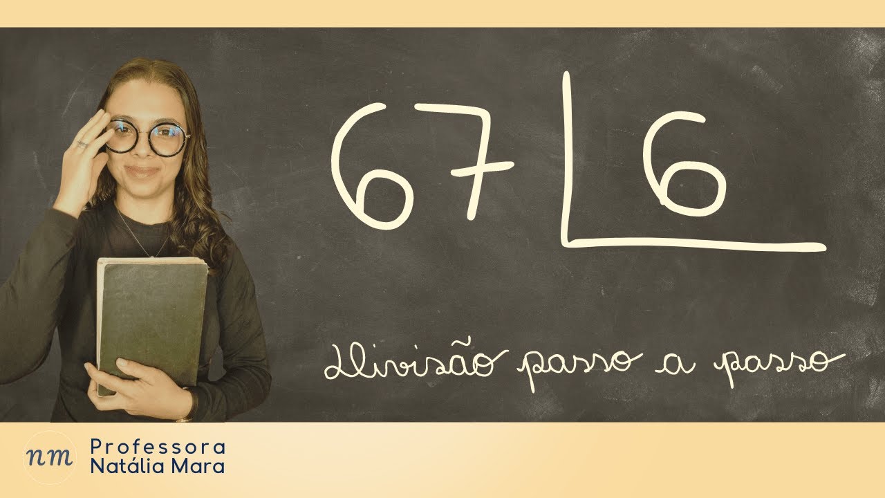 67÷6 | 67/6 | 67 dividido por 6| Como dividir 67 por 6? | Como ensinar divisão?