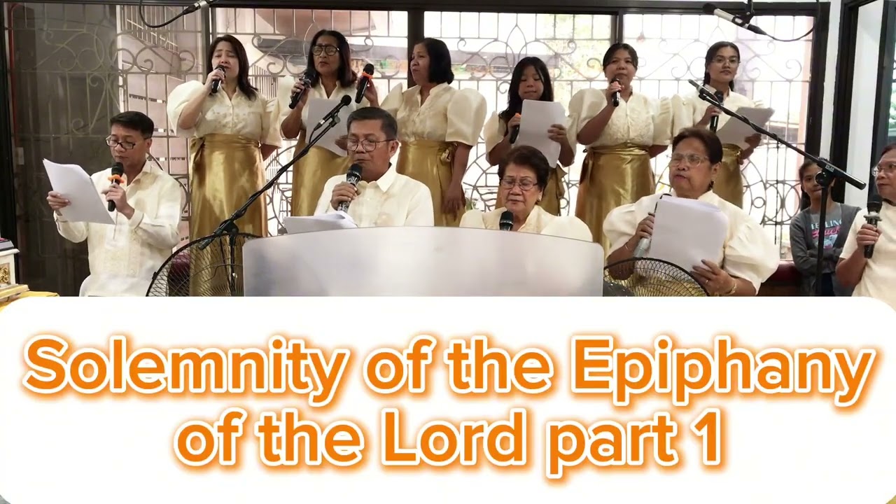 Solemnity of the Epiphany of the Lord part 1 TALA, O TALA amanu at musika: Msgr. Gregorio L. Canlas