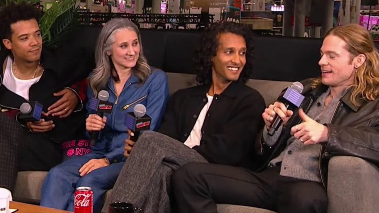 Sam Reid, Jacob Anderson, Assad Zaman & Hannah Moscovitch  ཐི ྐ❤︎ ཋྀ The Studio Interview at NYCC.