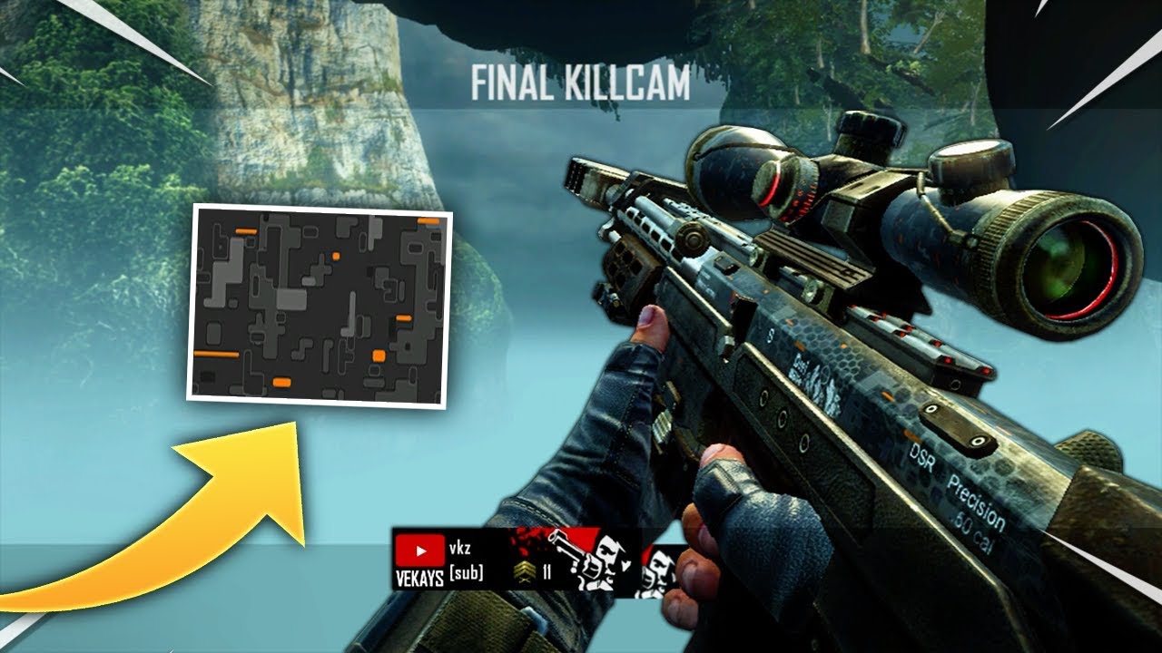 TRICKSHOTTING WITH THE RAREST CAMO IN COD HISTORY! (BO2 Trickshotting)