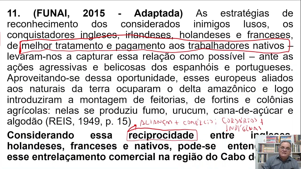 PARTE 3 - QUESTÕES DE HISTÓRIA DO AMAPÁ (CONTINUAÇÃO DO EXERCÍCIO COMENTADO)
