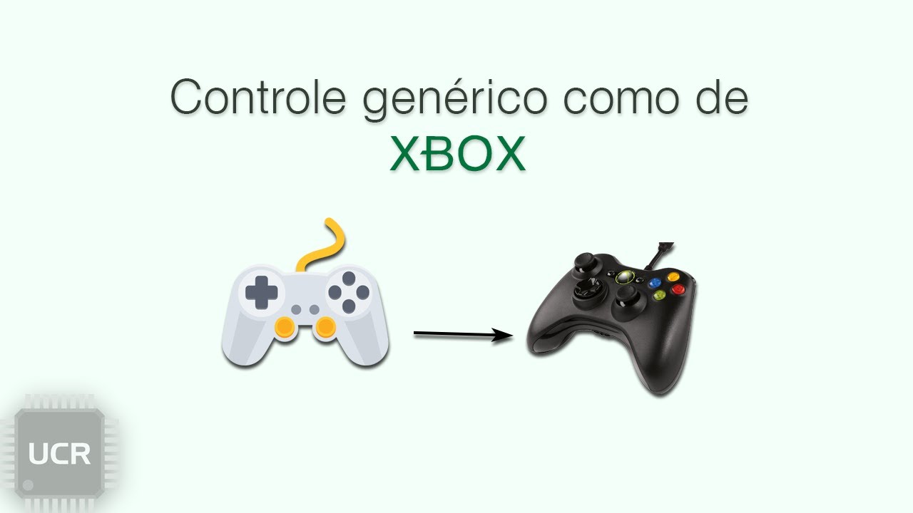 Atualizado! - Controle gen&eacute;rico como de XBox (Windows)