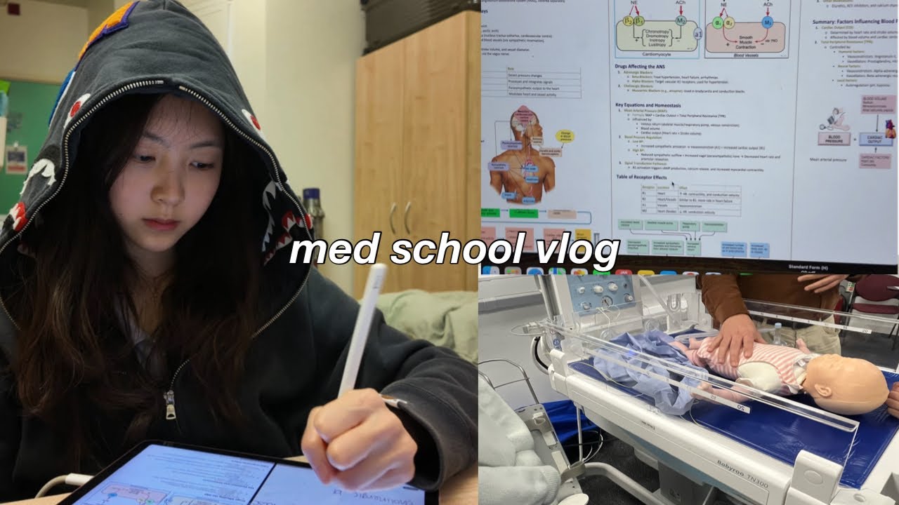med school vlog 🩺  | studying, lectures, paediatric conference