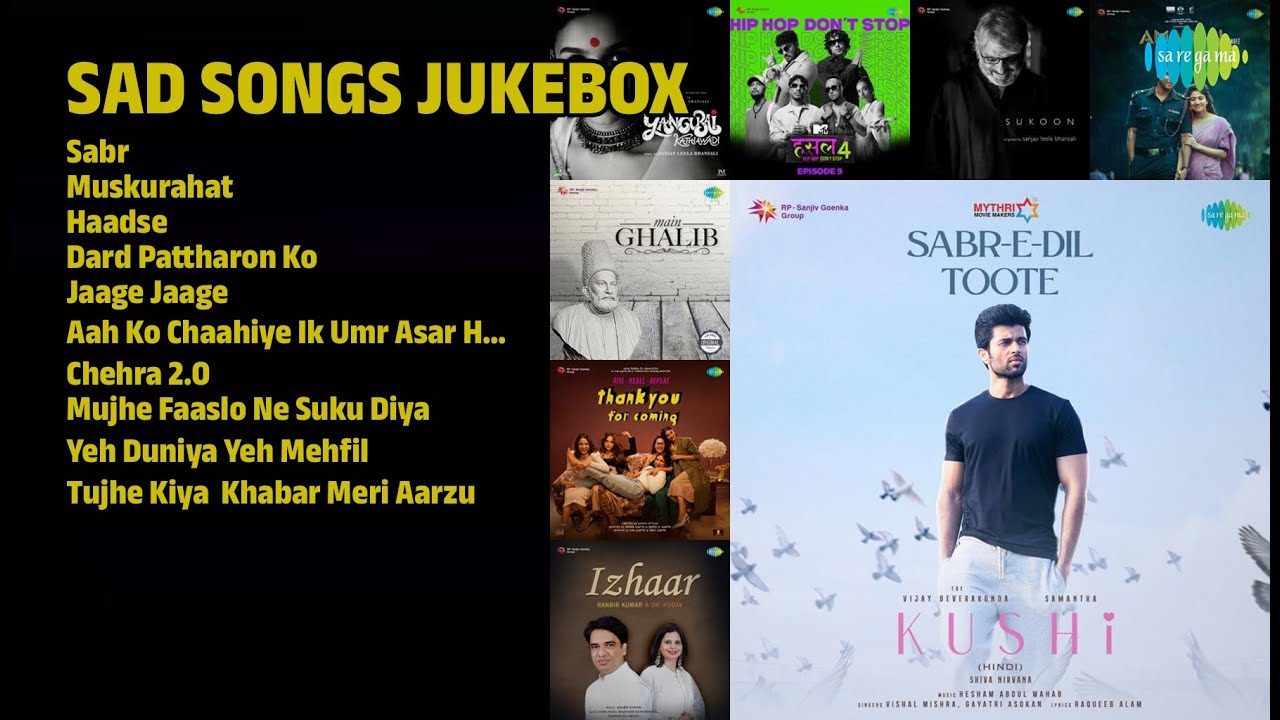 2023 के दर्द भरे गाने | Arijit Singh Songs | Sabr | Muskurahat | Haadse