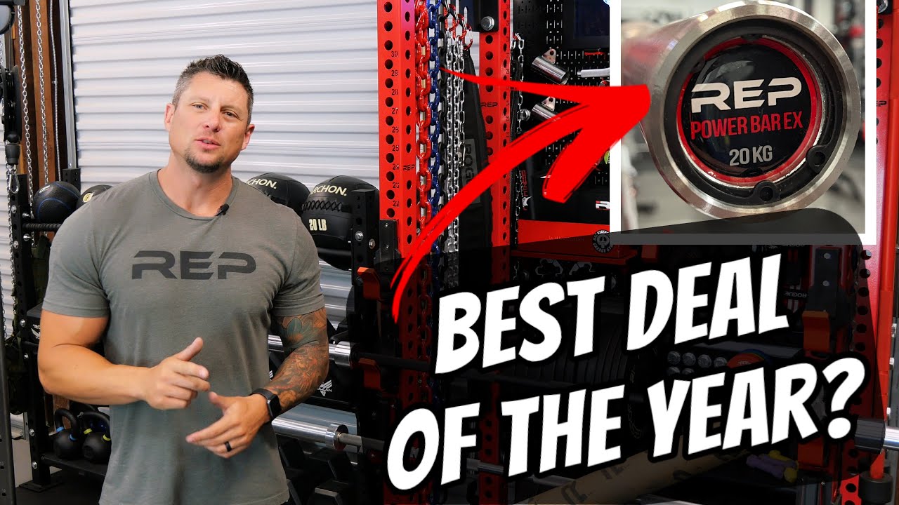 REP FITNESS DEEP KNURL EX POWER BAR REVIEW!  COMPARED TO ROGUE OHIO POWER BAR AND IRON SKULL!