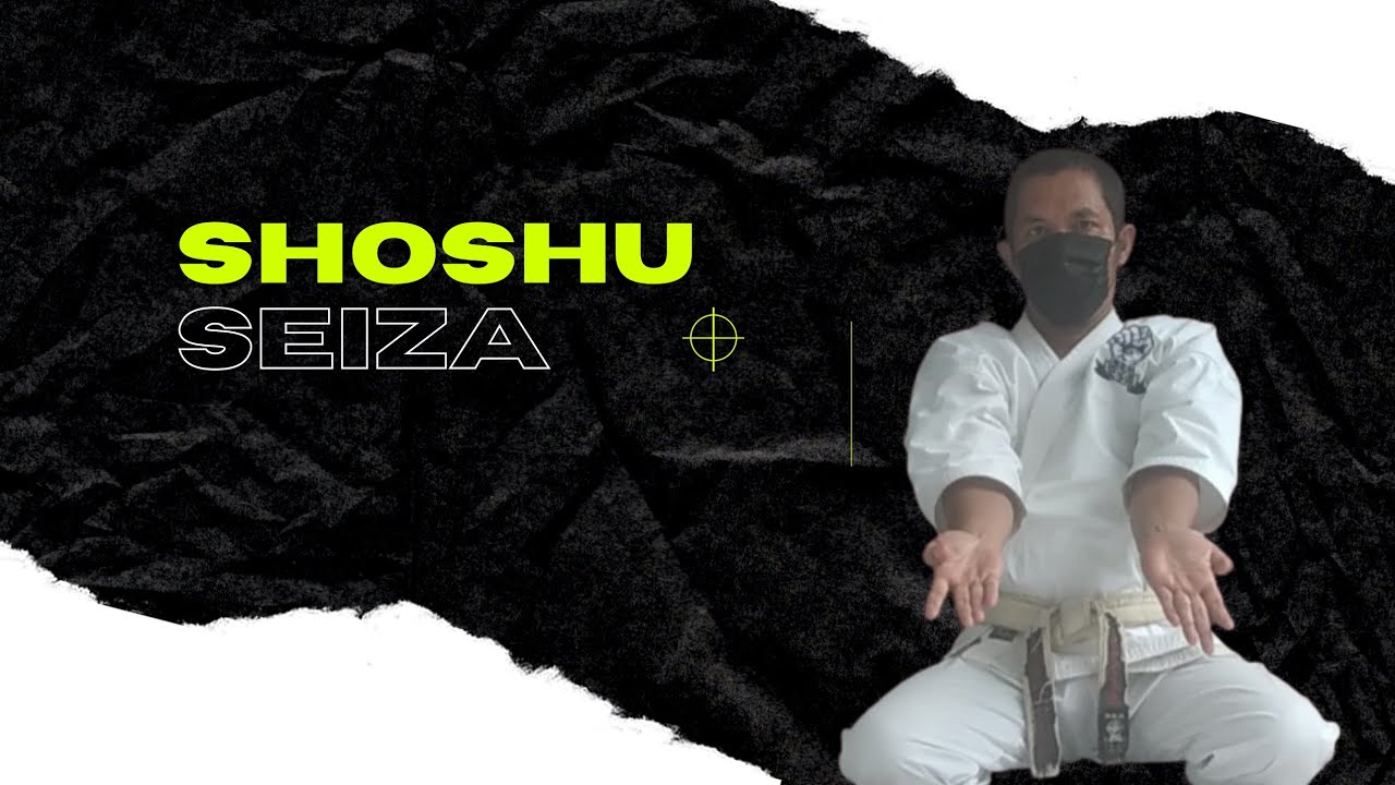 Seiza Shoshu, to protect with a palm || Sensei Hezron Tandungan