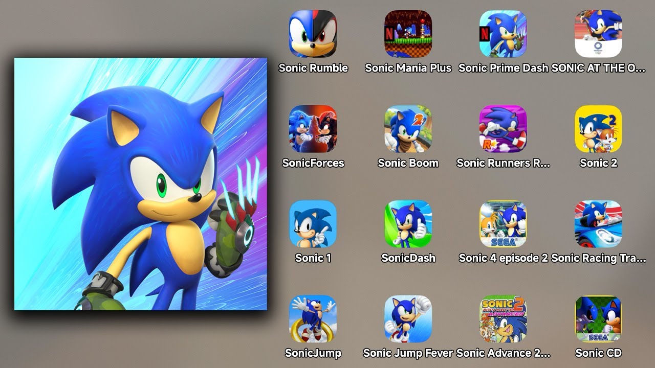 Sonic Prime Dash NETFLIX - Последнее/новое обновление APK - Обзор игрового процесса на Android-см...