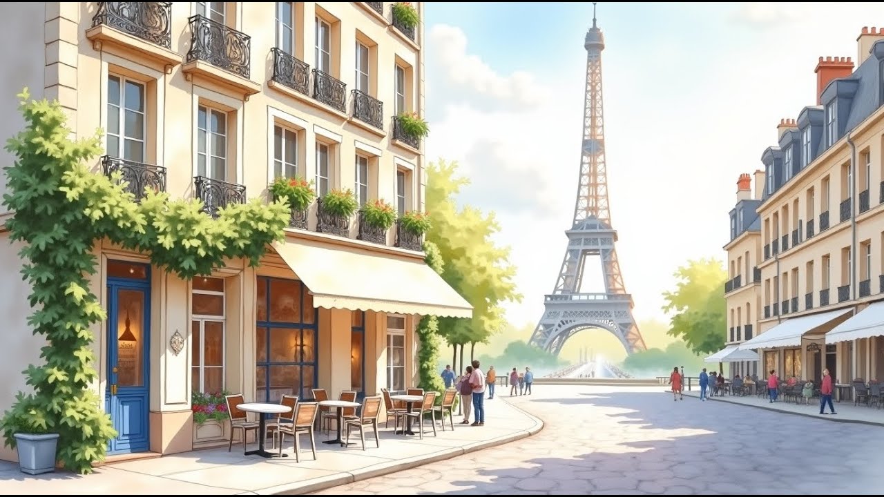 PARIS CAFÉ 🗼 French Instrumental Music for Coffee | Le Marais