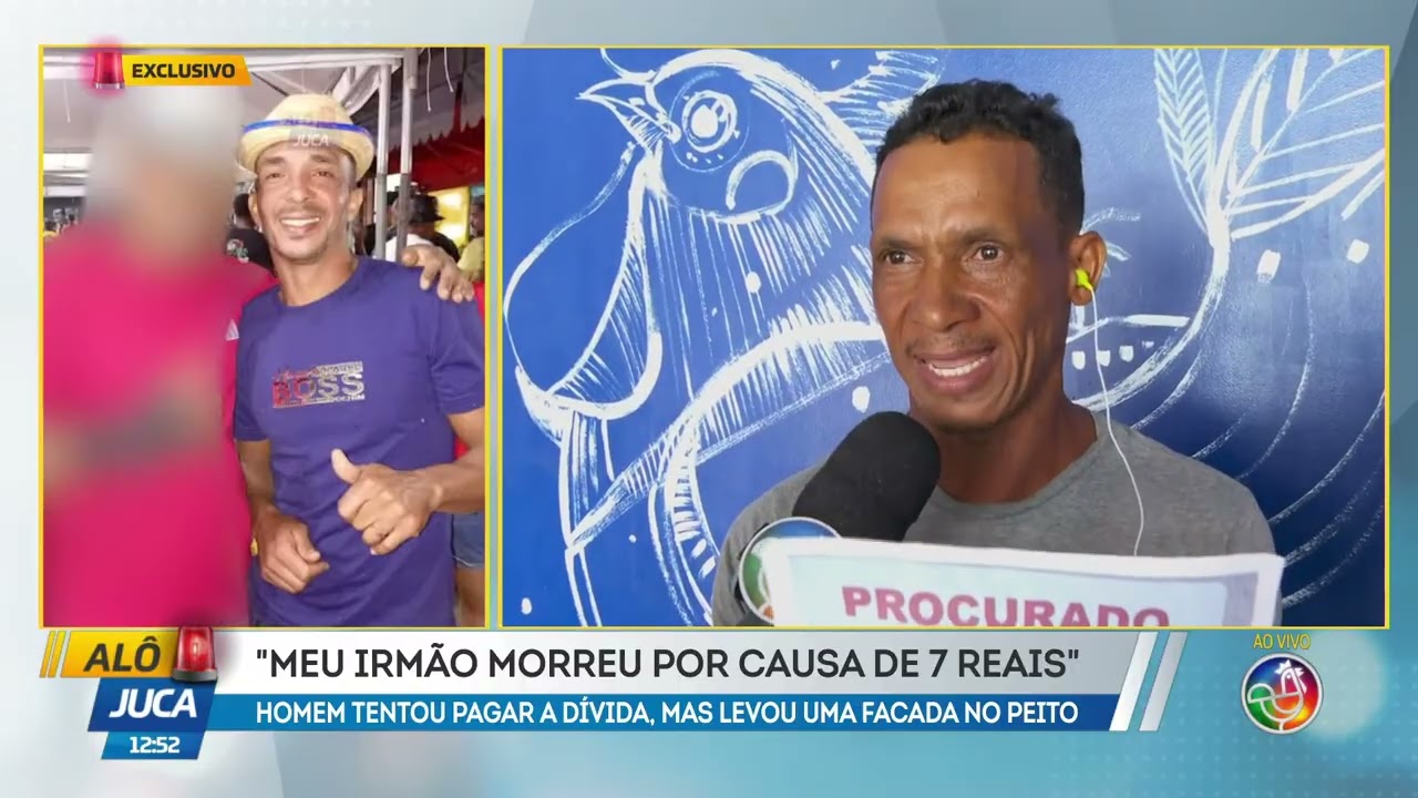 Pedreiro morre por causa de R$ 7 Reais | ALÔ JUCA | TV ARATU