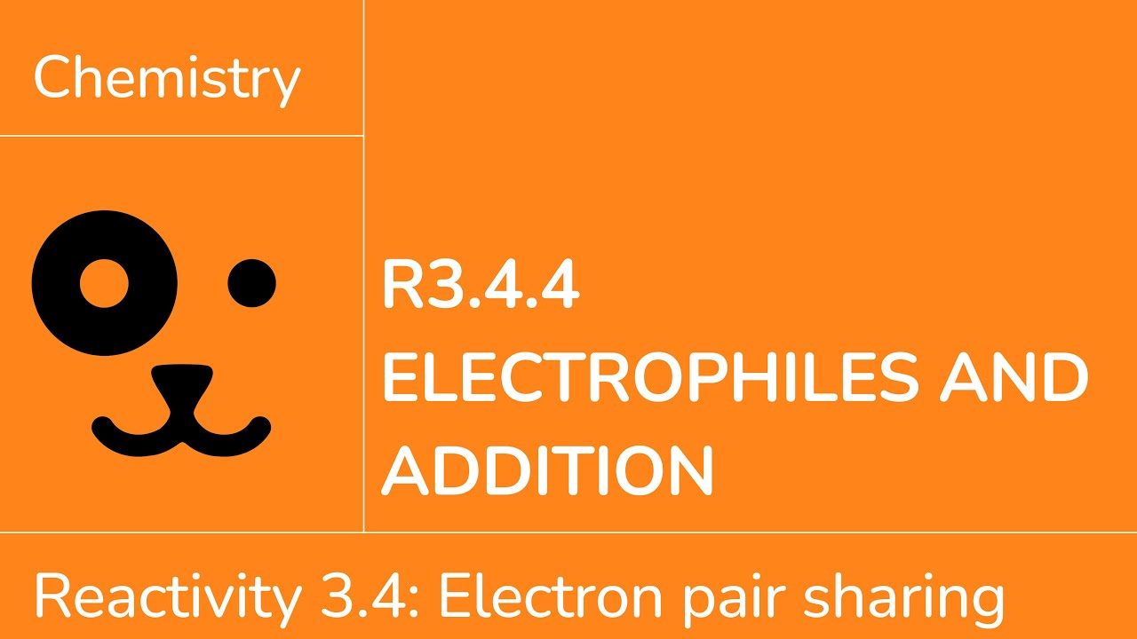 Reactivity 3.4.4 Electrophiles and Addition [IB Chemistry SL/HL]