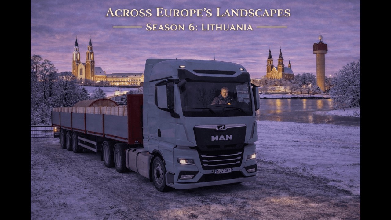 Across Europe&rsquo;s Landscapes ~ Season 6: Lithuania / Utena &rarr; Panevėžys  [12/02/2026]