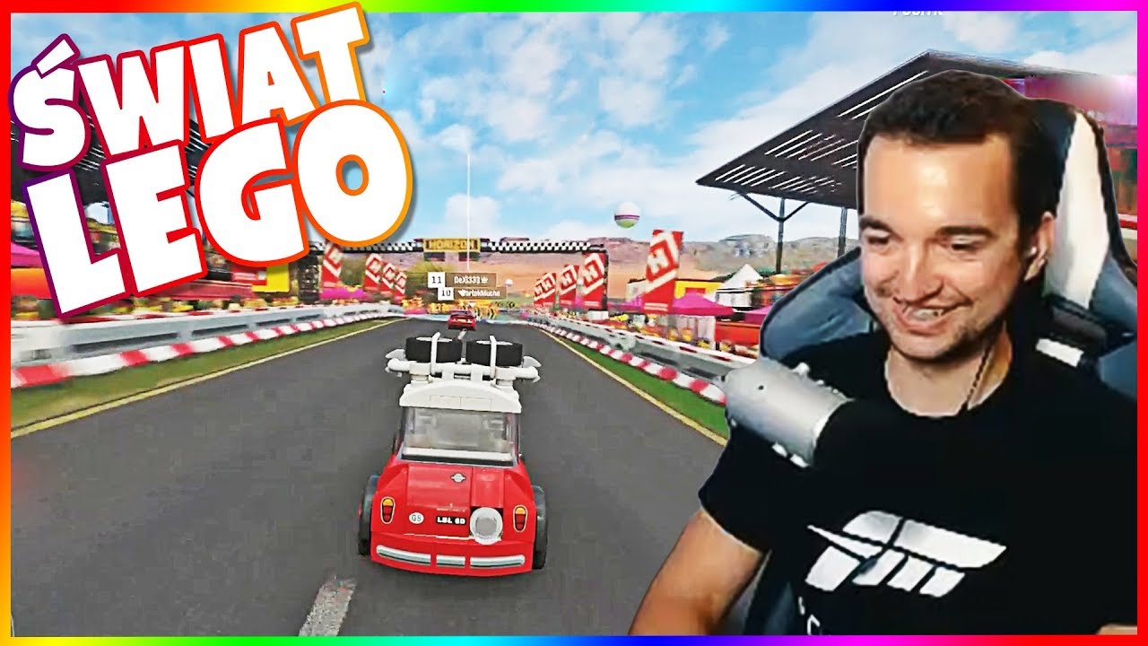 LEGO FORZA HORIZON 4 Ogrywamy! Pierwsze wrażenia! 🚘🔥