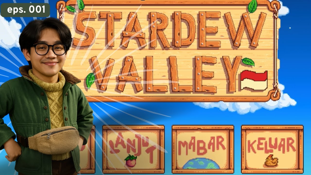 7 Hari pertama aku sebagai PETANI di kebun warisan kakek - STARDEW VALLEY