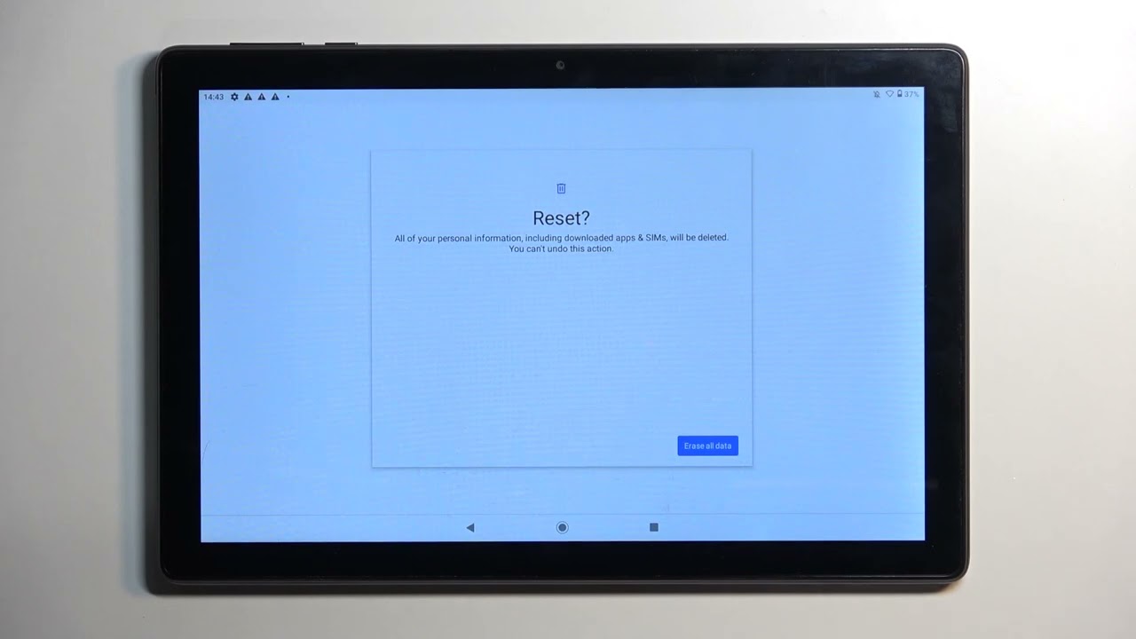 How to Factory Reset ALCATEL 1 10 Smart 2020 &ndash; Hard Reset via Settings Menu