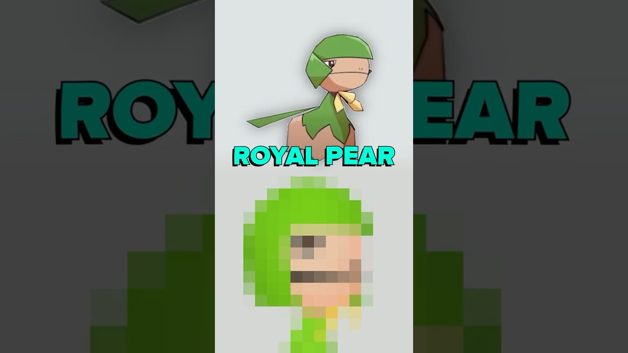 making Royal Pear as a Mii