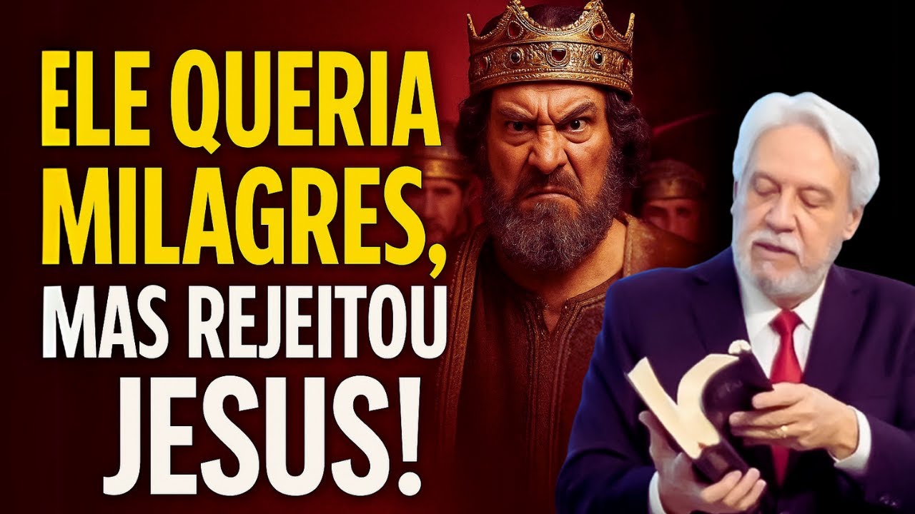Herodes Queria Ver Milagres, Mas Não Queria Ouvir a Verdade | Lucas 23:8 - Pr. Juanribe Pagliarin