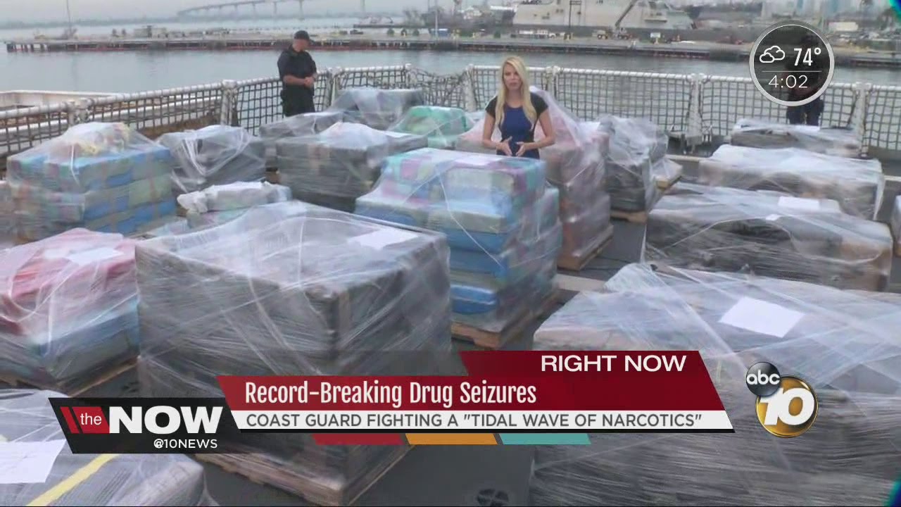 Record-breaking drug seizures