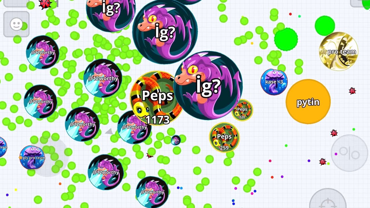 THE DESTRUCTION OF SAVAGES (AGAR.IO MOBILE)