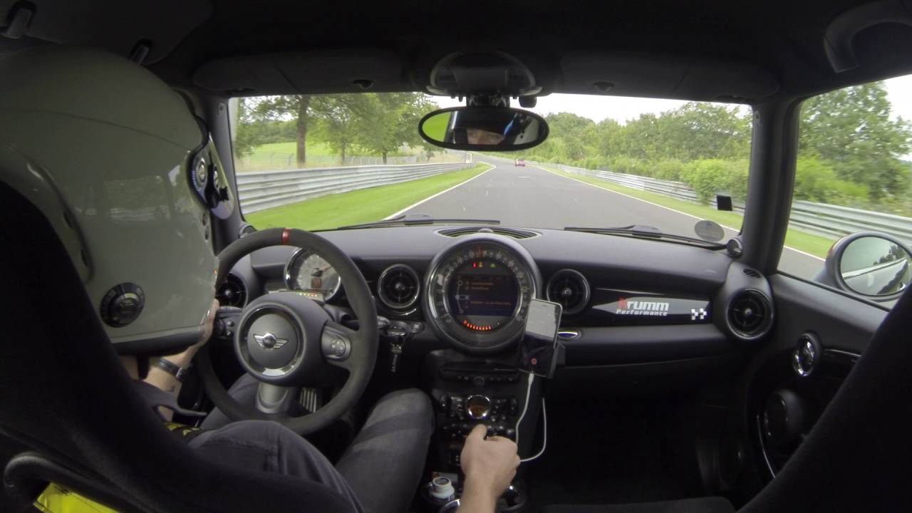 MINI JCW R56 - Nordschleife BTG 8:00 - TRAFFIC / YELLOW FLAG  / NO CRASH