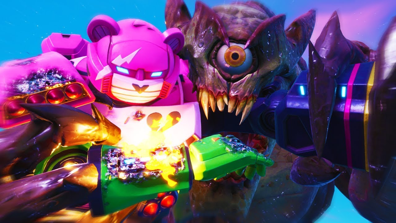 ROBÔ VS MONSTRO! Fortnite Cinematic