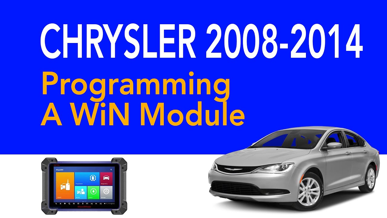 Programming A WiN Module On 2008-2014 Chrysler do I Need To Change The Key?