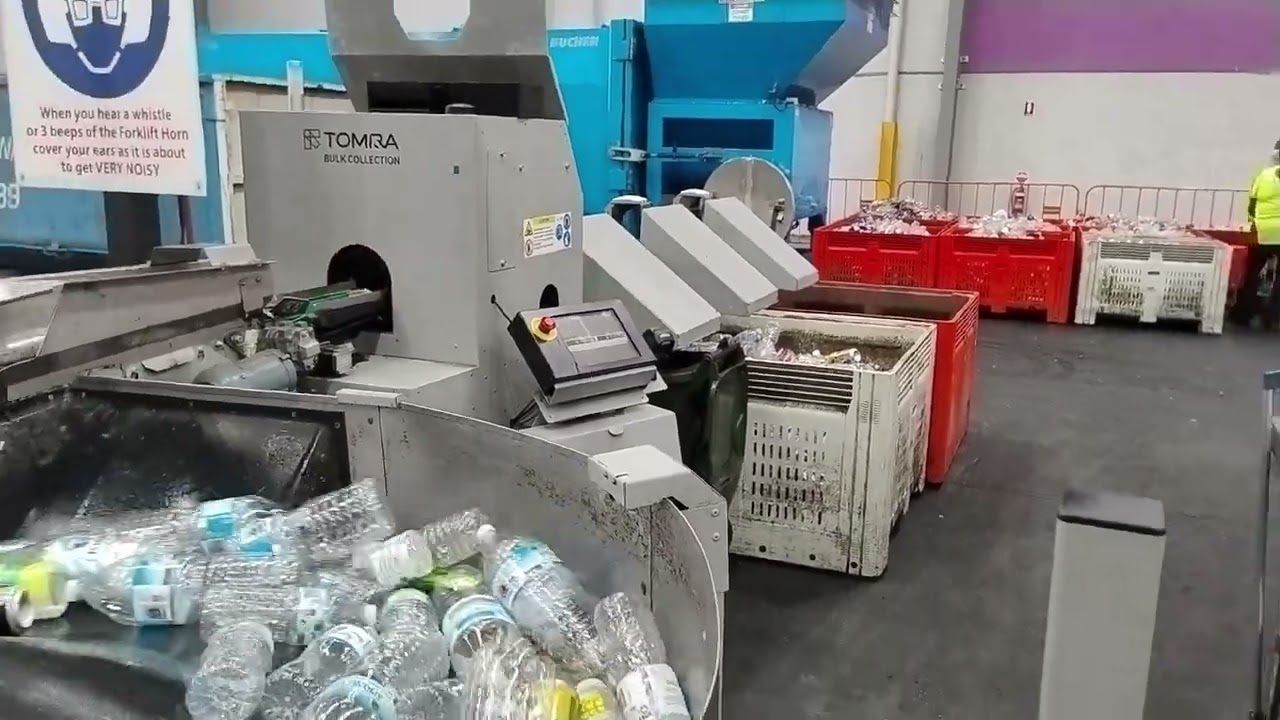 Recycling Centre Return and Earn 10c Bottles - My trip to drop of the 10c Bottles