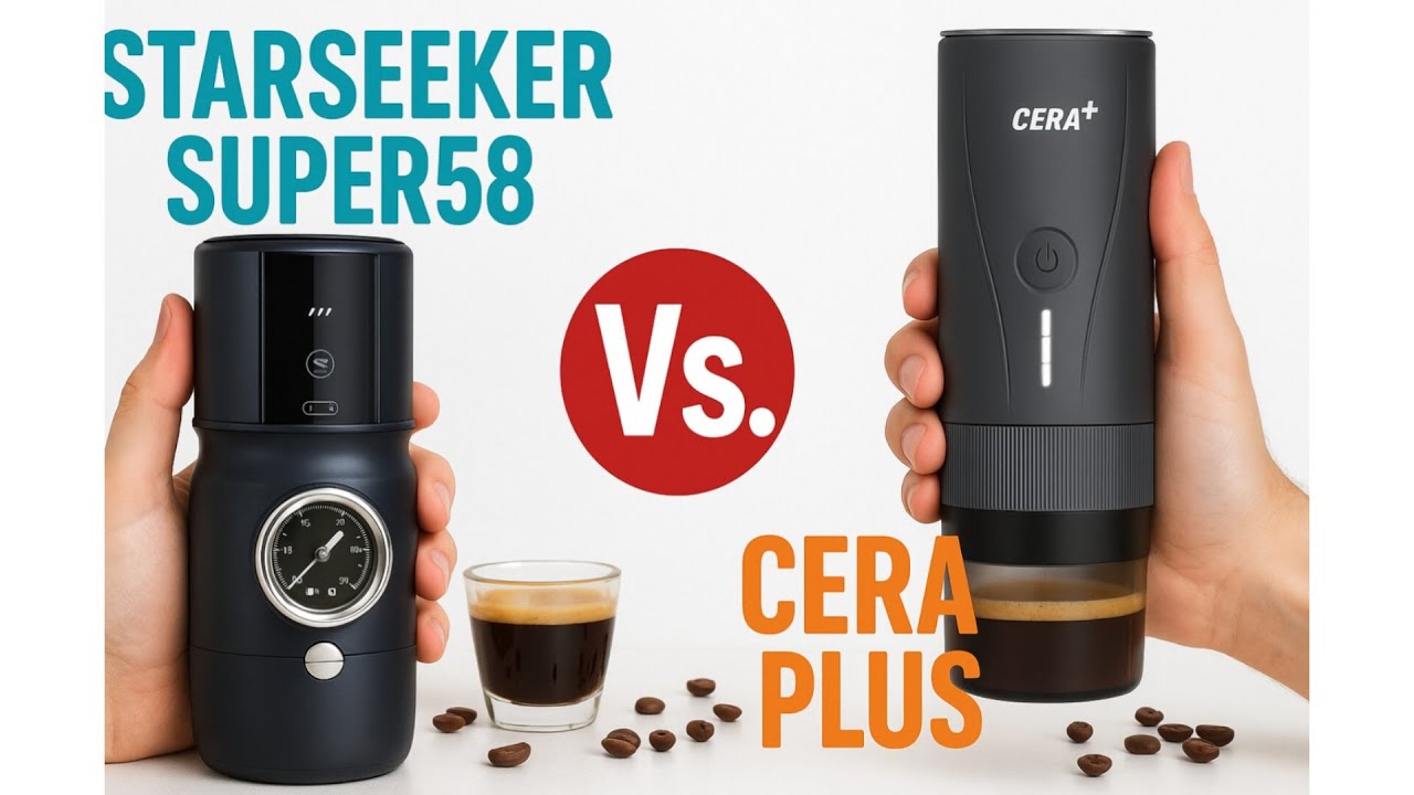 Starseeker Super58 vs CERA+ | Which One Is The Best Portable Espresso Machine?
