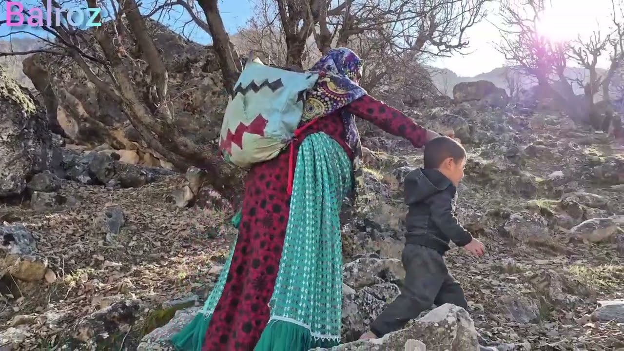 Fight with grandmother: leopard attack on children in the life of Iranian nomads in the mountains