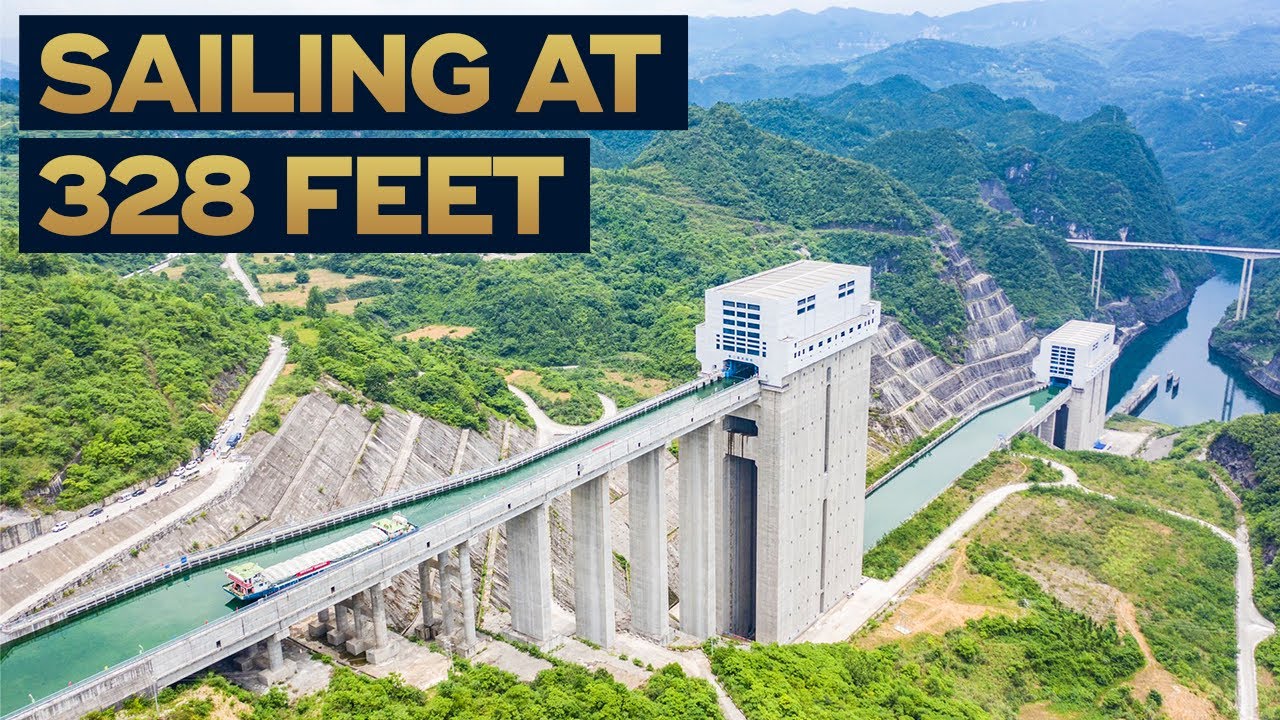 The AMAZING Chinese Engineering to Navigate Above the Mountains!