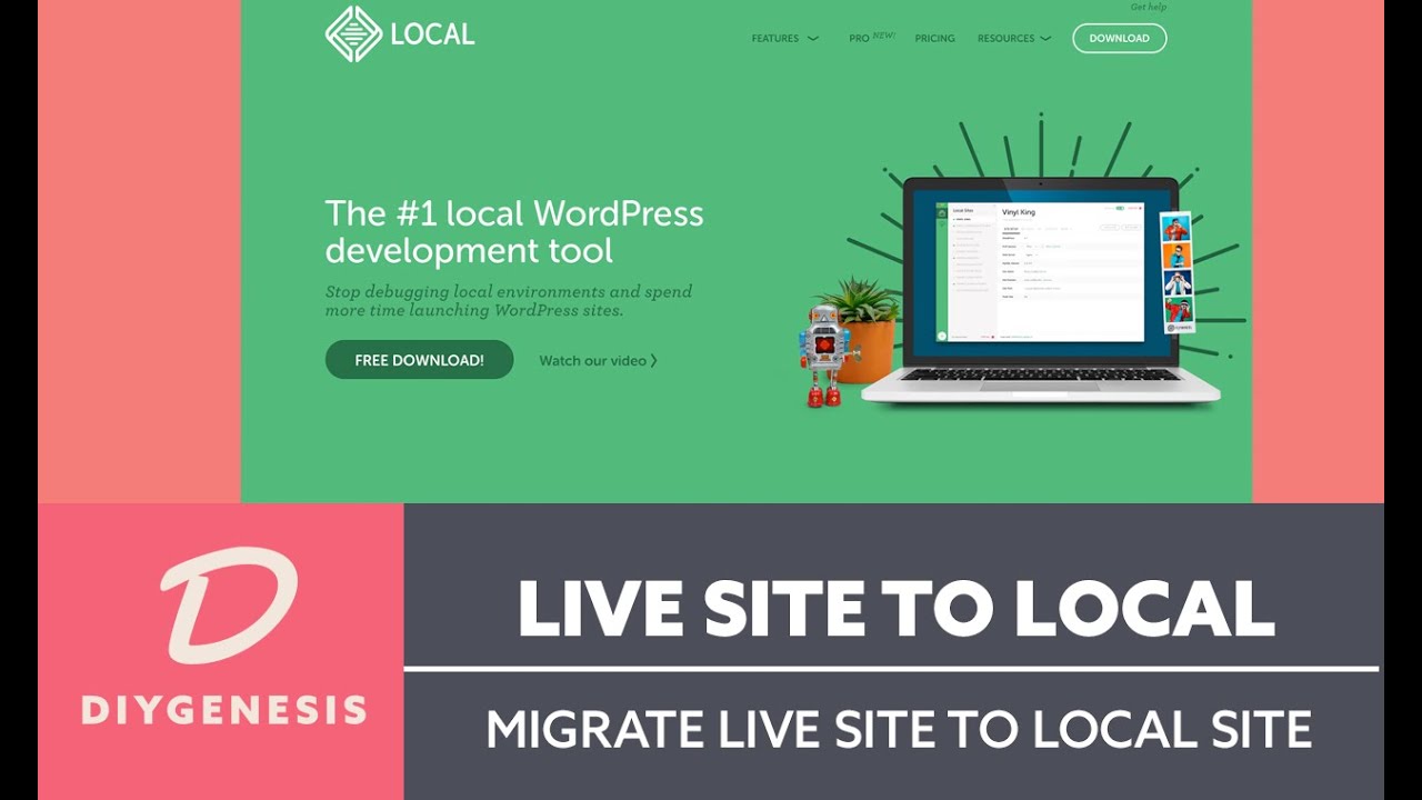 Live Site To Local WP 2021 - How To Migrate Live Site To Local WP