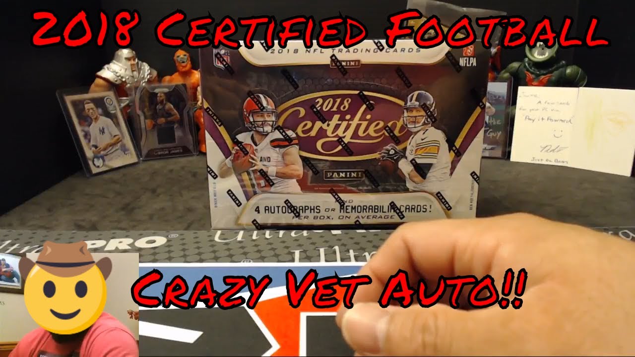 2018 Certified Football Box Break