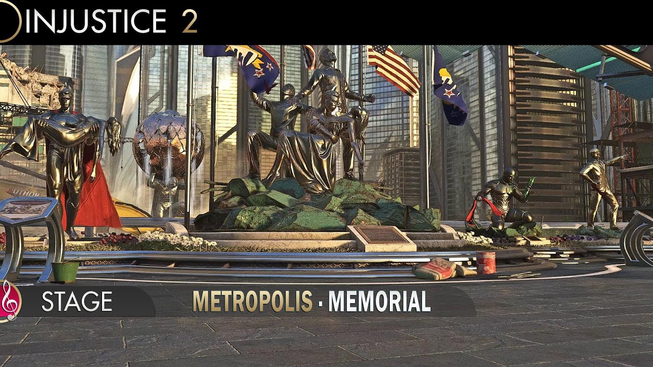 Injustice 2 ™ : Metropolis - Memorial Station - Stage (ST)