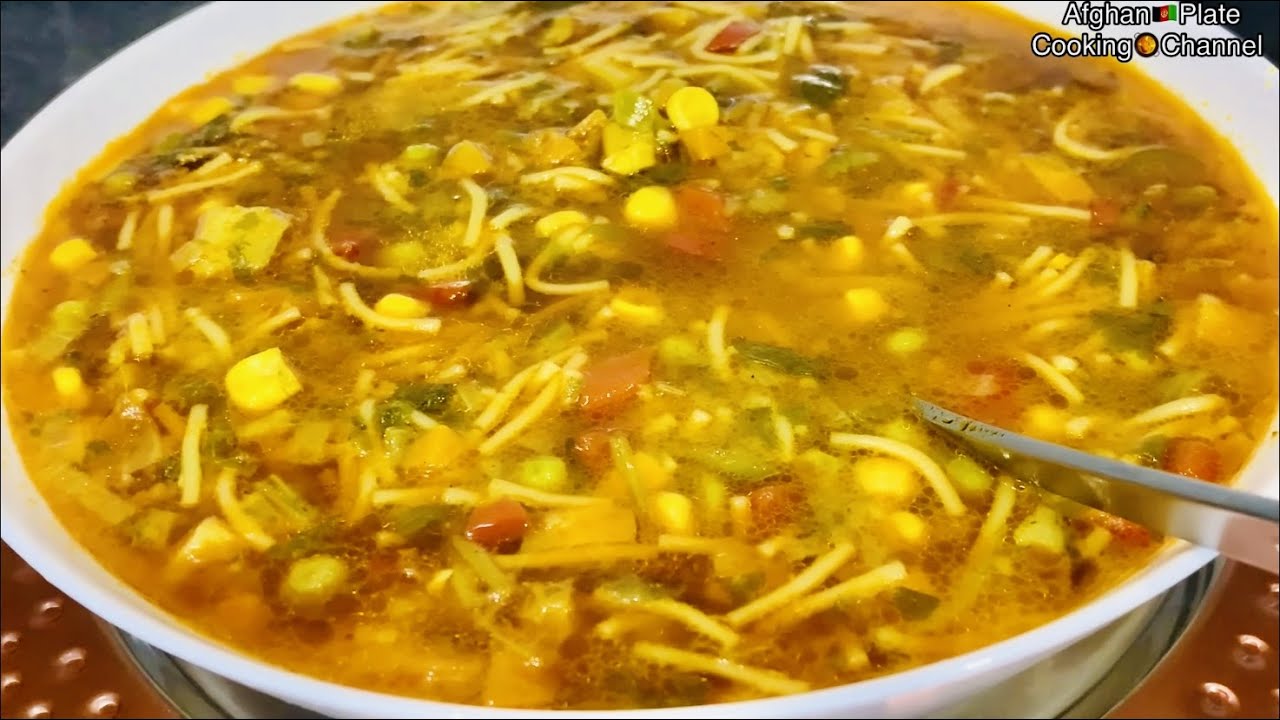 Vegetable Soup| سوپ ترکاری خوشمزه