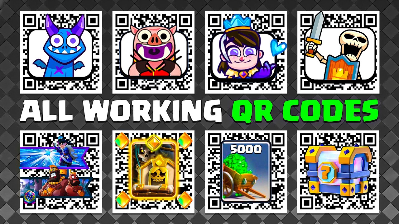 ALL Working QR CODES in Clash Royale (JUNE 2026)