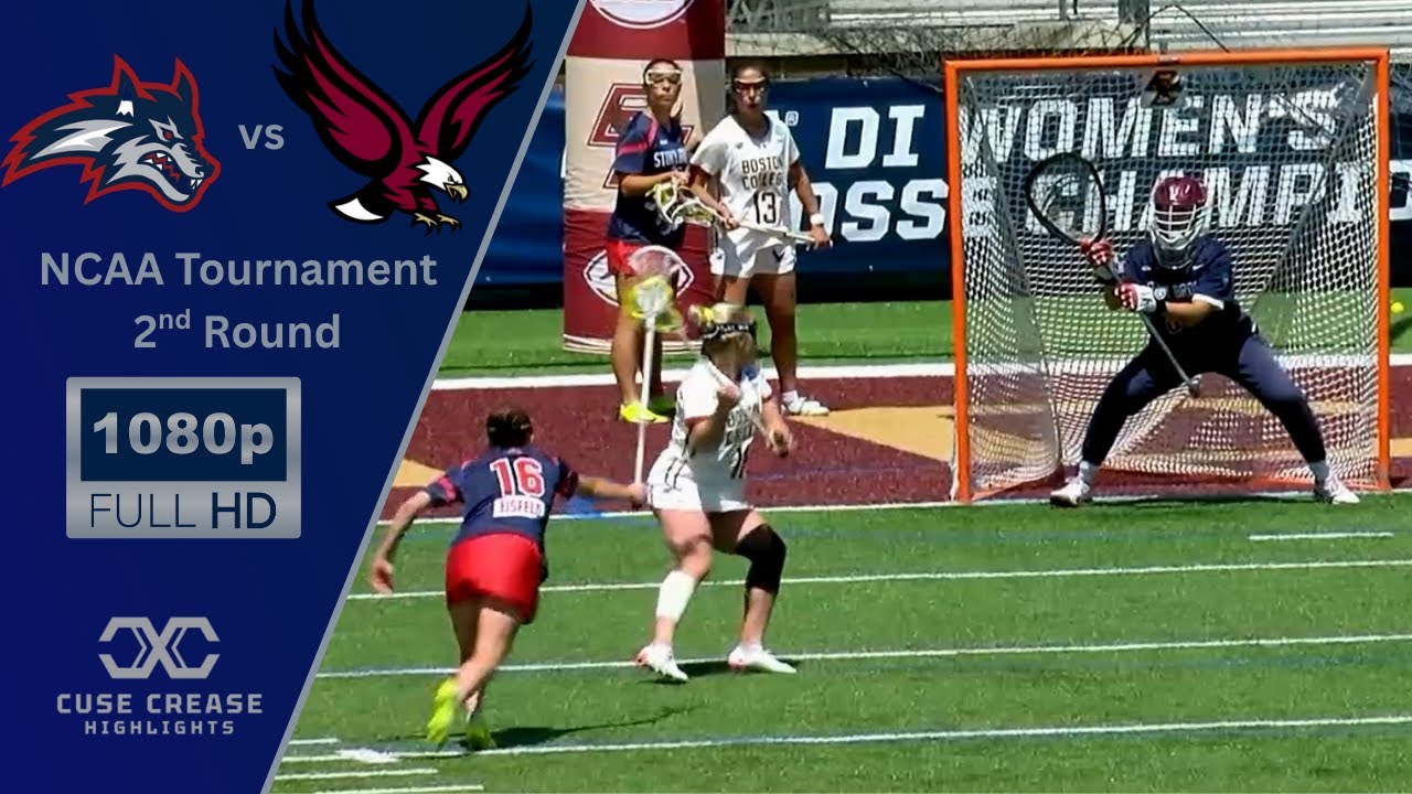 Boston College vs Stony Brook 2025 NCAA Women's Lacrosse  2nd Round Highlights