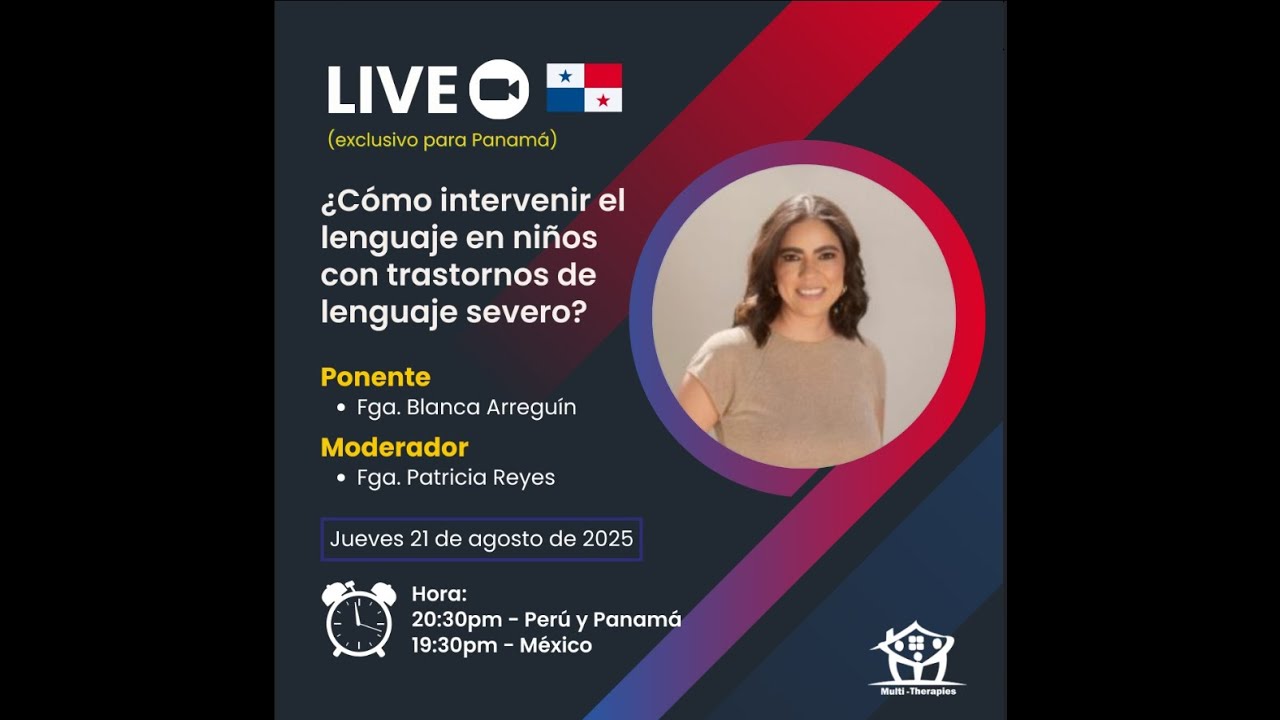 LIVE GRATUITO: ¿Cómo intervenir el lenguaje en niños con trastornos de lenguaje severo?